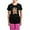 With Pink Pant, variant on CafePress - Chow Chow IAAM Pajamas - Women's Short Sleeve Print T-Shirt and Pants Dark Cotton Pajama Set