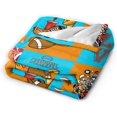 thumbnail image 5 of Football Blanket American Football Fleece Throw Blanket Fuzzy Plush Super Soft Cozy Warm Football Sports Decor Bedding Blanket Gifts for Boys Girls Kids Adult Men Women 50"X40", 5 of 6