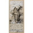 thumbnail image 2 of Luc-Olivier Merson 13x24 Black Ornate Framed Double Matted Museum Art Print Titled: The Sea of ​​Brittany (1895-1907), 2 of 5