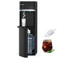 thumbnail image 1 of SOOPYK Bottom Loading Water Dooler Dispenser with Ice Maker for 5 Gallon Bottle,Hot/Cold/Room,Ice Full Alert,22lbs/24H,Self-Clean,Child Safety LockBlack, 1 of 10