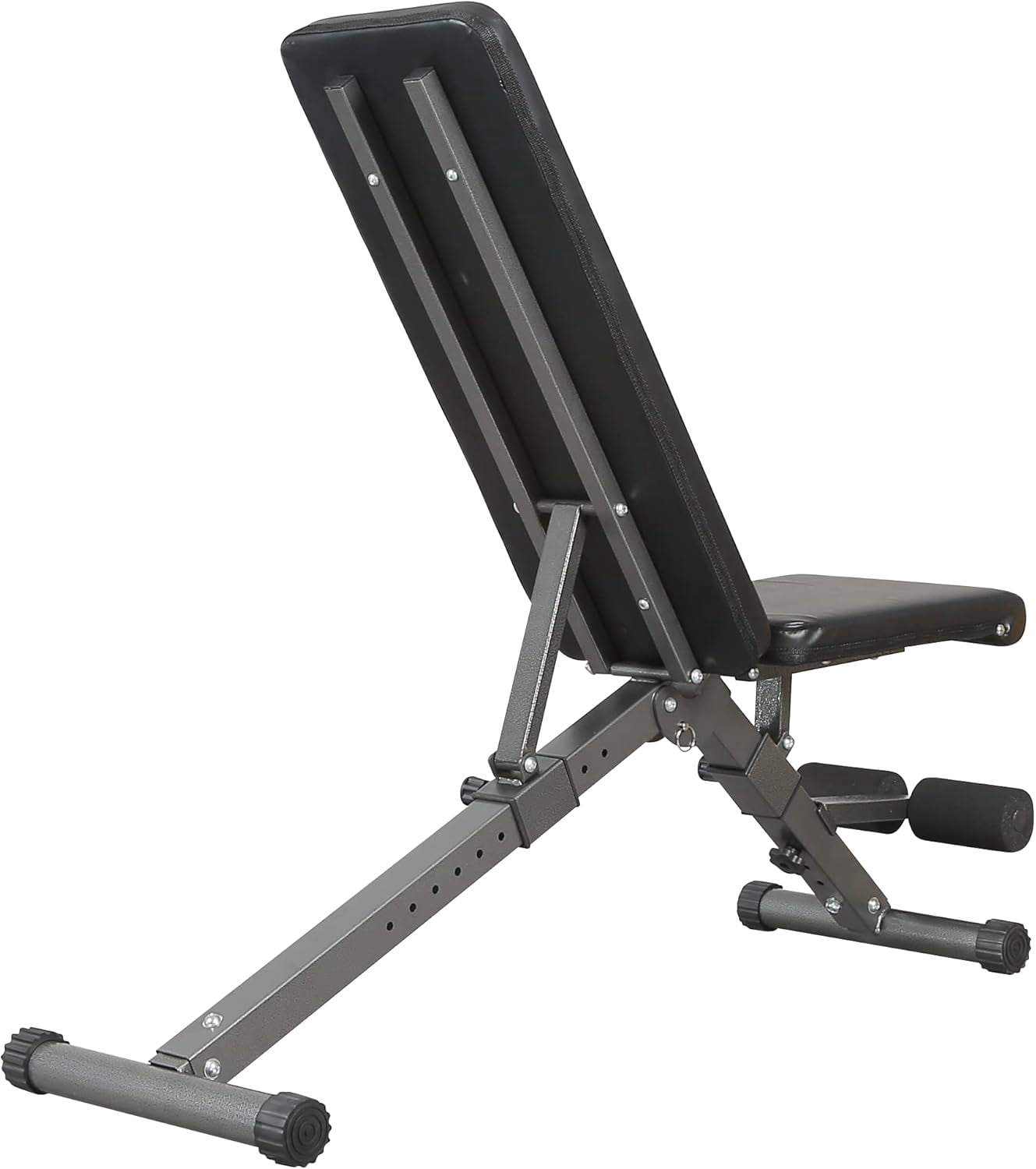 GFS Weight , 880 LBS, Adjustable Workout  Press Set Home Gym Strength Training, Removable Foot Catch for incline Flat Decline Sit Up , Full Body Fitness