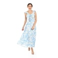 thumbnail image 1 of Maxi vestido floreado Roman Fashion / Juvenil, 4335 (Azul cielo) azul cielo CH, 1 of 5