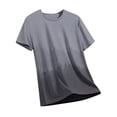 thumbnail image 5 of COSFO Mens T Shirts Crew Neck Casual Short Sleeve Tops Loose Breathable Gradient Pullover Mens Classic T-Shirt, 5 of 5