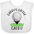 thumbnail image 3 of Inktastic Daddy's Little Caddy Cute Golf Ball Boys or Girls Baby Bib, 3 of 4