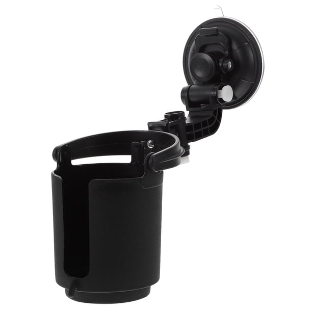 WORGEOUS Universal Car Sucker Drink Water Cup Soporte para botella Soporte para puerta Soporte para bebidas Soporte para soporte (Negro)