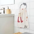 thumbnail image 3 of Yayeee 100% Cotton Hand Towels for Bathroom 16" x 28" Soft Absorbent Kitchen Towel, Winter Geese, 3 of 7
