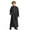 Black, variant on Liyamei Arabic Thobe Thobe Long Sleeve Kaftan Crew Robe National Teenage Boys Long Sleeve Embroidered Robe Set Arab Children's Wear Robe Boys Down Coat Size 3-4 Years