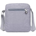 thumbnail image 2 of Women's crossbody bag, waterproof nylon shoulder wallet, messenger bag, Crossbody Bag Ladies Purses Fashion Tote Top Handle Satchel Beach Bag on Clearance(Gray), 2 of 4