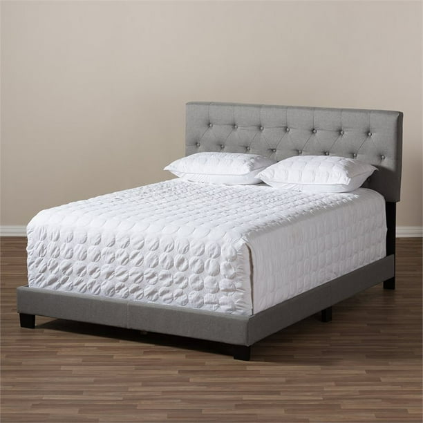 Cassandra upholstered low profile standard bed online
