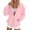Black, variant on Bibifish Womens Hoodies Contrast Trim Full Zip Up Drawstring Hoodies Side Pocket Oversized Fit Casual Picnics Mall Trips Sleek Trendy Hoodies
