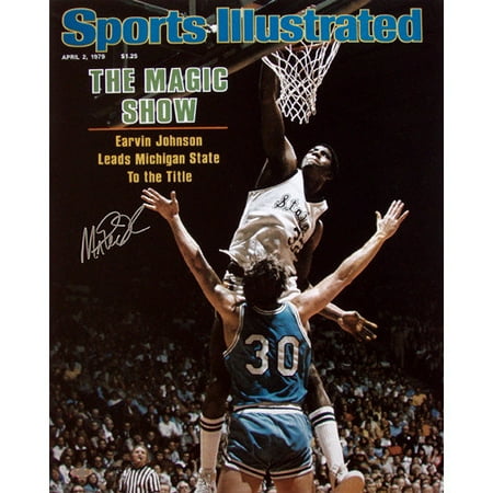Steiner Sports Magic Johnson Autographed Sports Illustrated Cover Photograph
