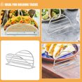 thumbnail image 3 of GOOHOCHY 4Ud Soporte Para Tacos De Acero Inoxidable Resistente Para Restaurante, 3 of 8
