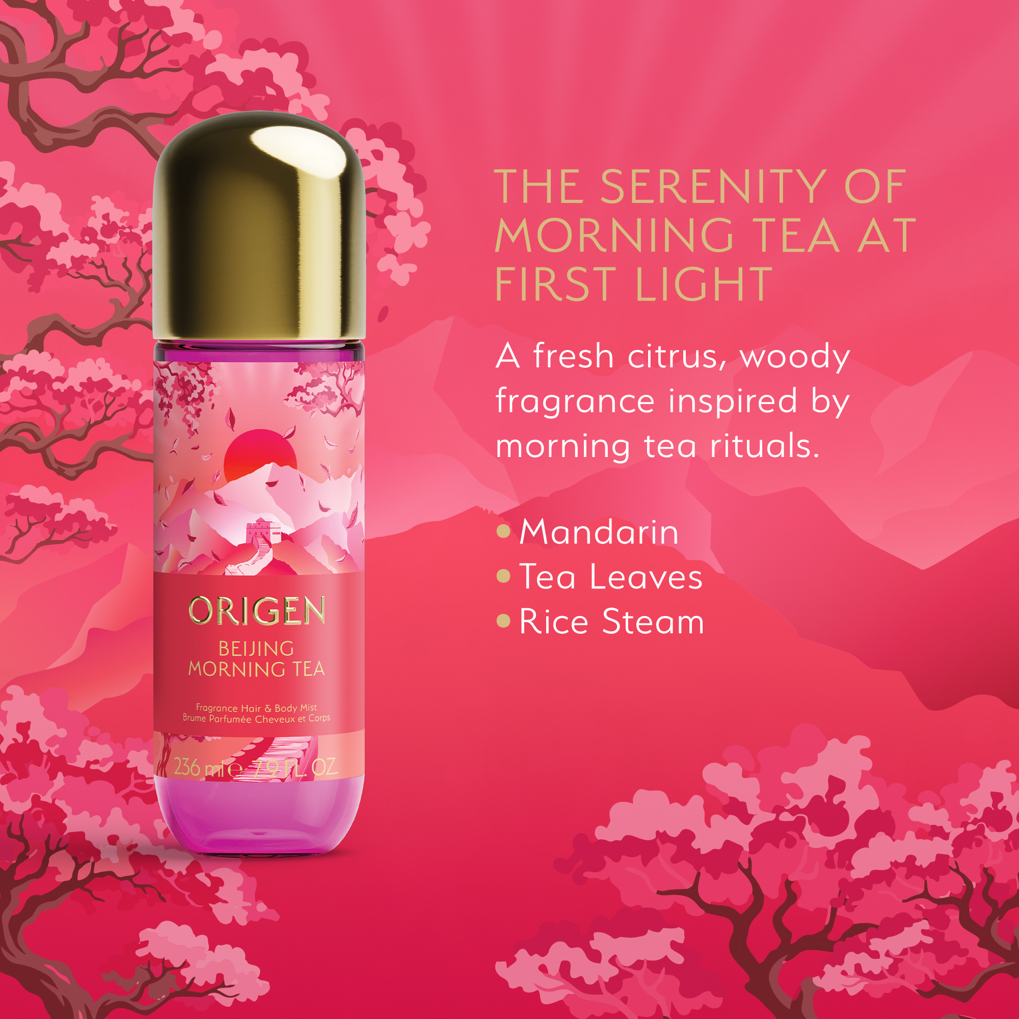 Origen Beijing Morning Tea Fragrance Mist for Women photo 3