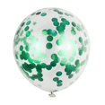 thumbnail image 1 of Globo transparente de 12 pulgadas Confeti dorado Látex Sequ, 1 of 4