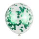 thumbnail image 1 of Globo transparente de 12 pulgadas Confeti dorado Látex Sequ, 1 of 4