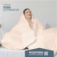 thumbnail image 5 of TESSO HOME Edredón Acolchado Extra Grande Hipoalergénico Relleno Suave de Microfibra Down Alternative Ideal para Todo el Año Uso como Edredón o para Funda Duvet IND Beige, 5 of 5