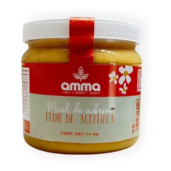 Miel Pura Abeja Flor De Aceitilla Mantequilla 1.4 Kg Virgen