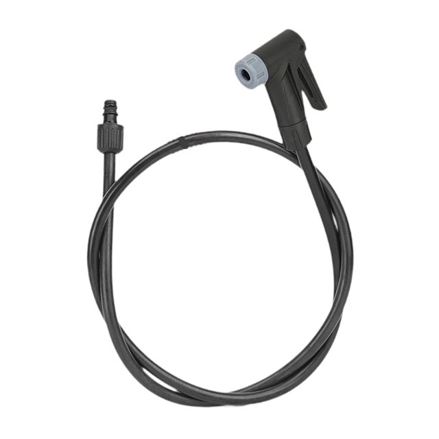 Adaptador de manguera para bomba de aire de bicicleta, accesorio para motocicleta, tubo de extensión de 39 pulgadas Tubo de bomba de 8 mm