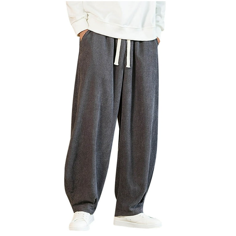 Loose Pants Men Cargo Sweatpants for Men Baggy Baggy Sweat Pants