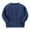 Dark Blue, variant on Curuila Toddler Girls Boys Tops Crew Neck Long Sleeve Solid Color Sweater Autumn Winter Warm Pullover Coat Jacket Beige Size 18-24 Months