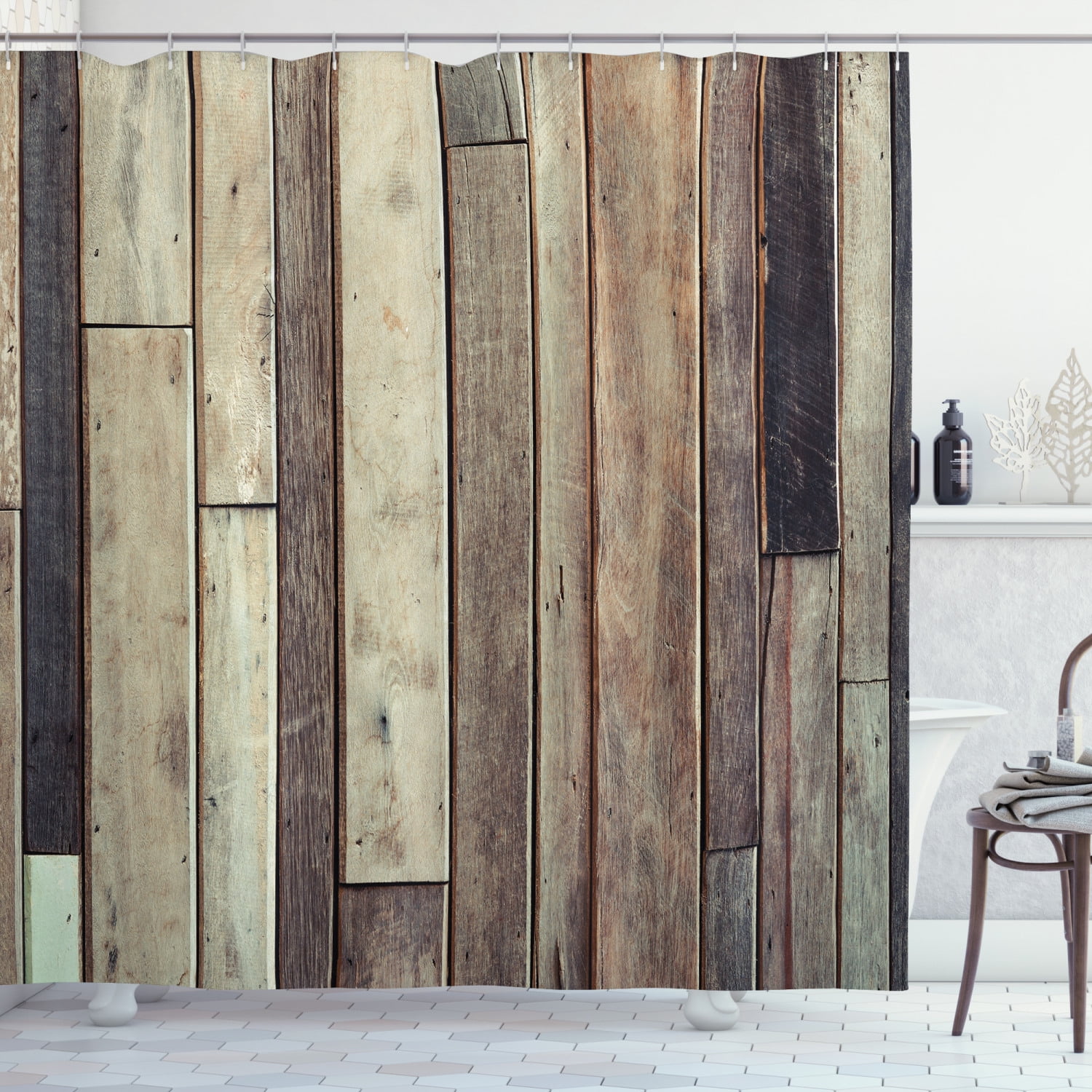 Placed on Old Wooden Planks Decorative Wall Clock for Wall Decor INTERESTPRINT USA Flag in Grunge Design Placed on Old Wooden Planks Decorative Wall Clock for Wall Decor INTERESTPRINT USA Flag in Grunge Design