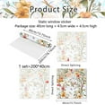 thumbnail image 3 of asddcavvf Floral Pattern Window Sticker A and Stylish Way To Bring Nature Indoors and Your Personal Style Sticker Pack Adults Oh Baby Signs, 3 of 9