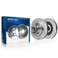 thumbnail image 3 of Detroit Axle - Front Brake Kit for 1995-1999 Chevrolet GMC Tahoe Yukon Express Savana 1500 C1500 Suburban 2WD Front Brake Rotors Ceramic Pads Brakes, 3 of 7