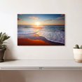 thumbnail image 2 of Elephant Stock Siesta Beach Wall Art - Horizontal Canvas Wall Art - Living Room Wall Decor - Beach Canvas - Blue And Red Decor - 12" x 8", 2 of 8
