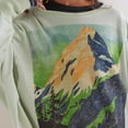 thumbnail image 5 of AJHSAKLt Oversized Sweatshirt for Women Graphic Crewneck Lobster Print Sweatshirts Pullover Fall Tops Crewneck Sweatshirts Women Mint Green, 5 of 6