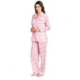 thumbnail image 2 of Casual Nights Women's Long Sleeve Floral Pajama Set, 2 of 5