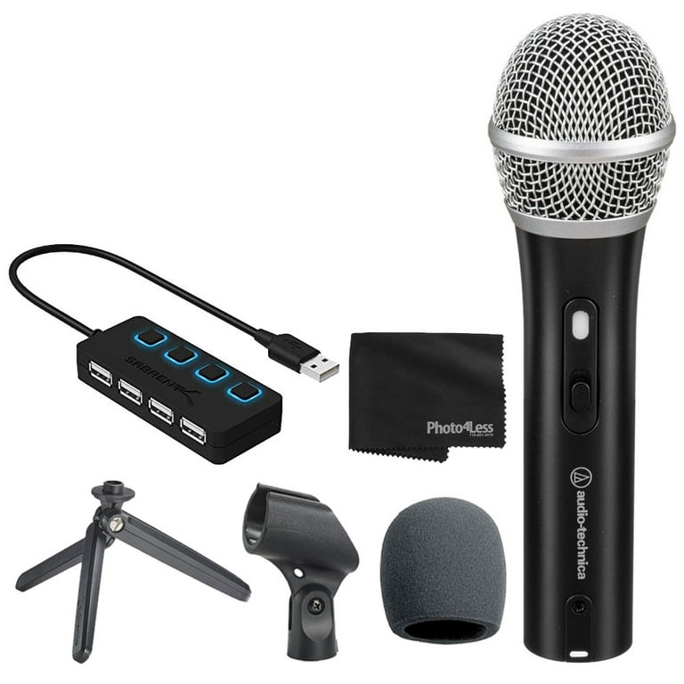 【audio technica/XLR】ATR2100x-USB Audio-Technica ATR2100x-USB Cardioid Dynamic USB/XLR Microphone +