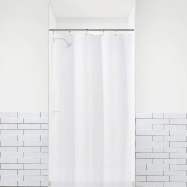 Small Shower Stall Curtain Liner, What Size Shower Curtain Do I Need For A Stall