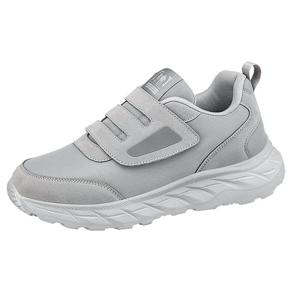 Wyzesi White Sneakers Cleaning Wipes Spring New Loose and Lightweight Mother's Shoes Hiking Shoes Comfortable and Breathable Elderly Shoes Middle and Elderly Sports Shoes Men's and Women's Shoes Gum