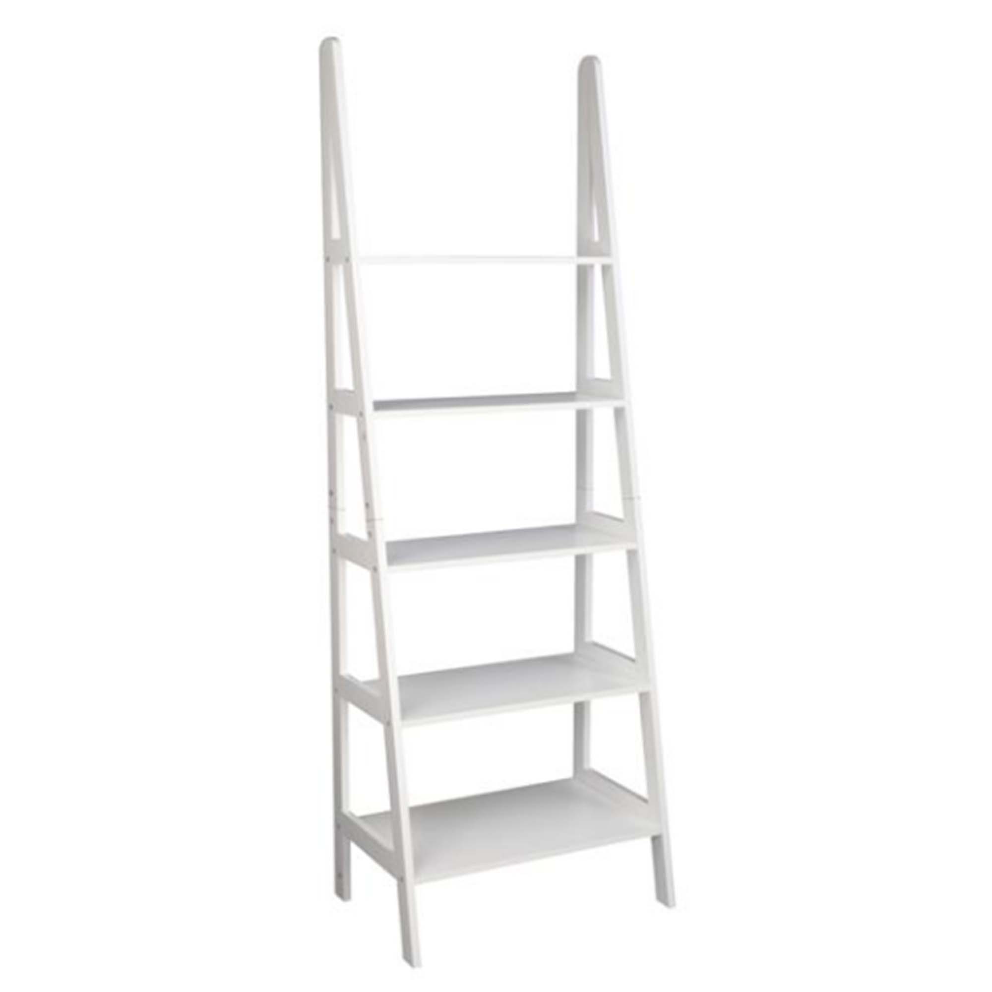 Ladder Shelf, 5Tier Multifunctional Modern Wood Plant Flower Book