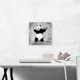thumbnail image 2 of ARTCANVAS Panda with Guns Canvas Art Print by Banksy - Size: 12" x 12" (1.50" Deep), 2 of 9