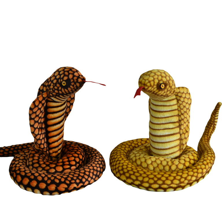 Cobra 9.8 Foot Long Snake Plush Stuffed Animal – Texas Toy Distribution