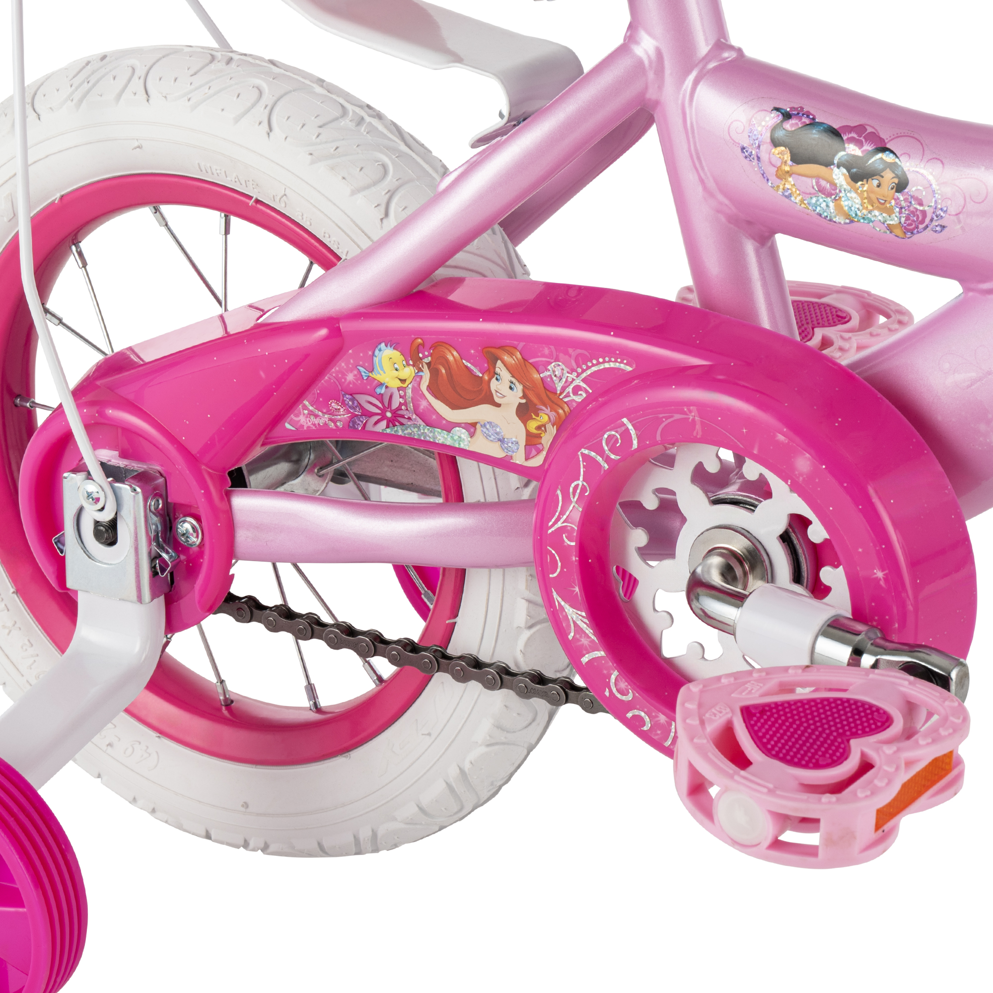 Disney Princess 12" Kids' Bike with Doll Carrier, Pink photo 5