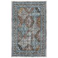 thumbnail image 1 of LR Resources GALAC81377BUB5080 Bright Tabriz Rectangle Area Rug  Blue - 5 x 8 ft., 1 of 1