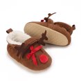 thumbnail image 5 of PEASKJP Platform Booties for Baby Riding Shoes with Tassel for Baby Little Kid/Big Kid, Coffee 2, 5 of 5