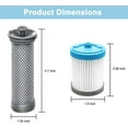 thumbnail image 3 of Oyajia  Replenishment Filter kit Compatible with Tineco A10/A11/EA10 Master, A10/A11 Hero, A10 Dash, Pure ONE X1/R1/T1/S1/Mini/Lite/S11/S12 Cordless Vacuum Cleaners, 2 Pre Filters & 1 Filters, 3 of 7