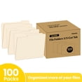 thumbnail image 2 of Manilla Folders SUNEE tamaño carta (21,6 x 27,9 cm), 100 unidades por caja, 2 of 7