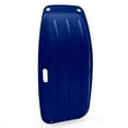thumbnail image 3 of Best Choice Products 35in Kids Outdoor Plastic Sport Toboggan Winter Snow Sled Board w/ Pull Rope, 2 Handles - Navy, 3 of 6