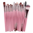 thumbnail image 6 of 15Pcs Cosmetic Makeup Brush Foundation Eyeshadow Eyeliner Lip Make Up Eye Brushes Pincel Maquiagem Set, 6 of 12