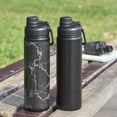 thumbnail image 2 of Mainstays 2Pack 24oz Stainless Steel Bottle, 2 of 5