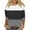Black-03, variant on Perfectbot T Shirts for Women 3/4 Sleeves Color Block Round Neck Tops Summer Fall Casual Blouses