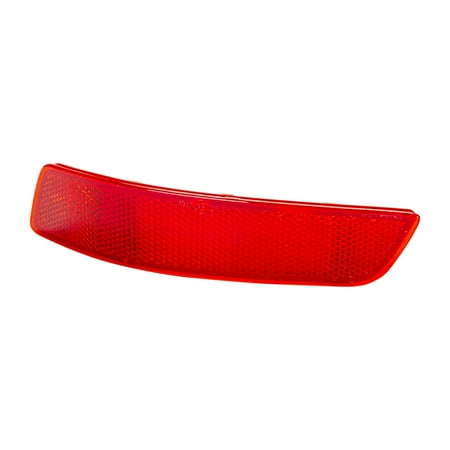 Lexus Gs Rubber - TYC 17-5372-00-1 Left Side Reflector for Lexus ES Series, GS Series LX1184101