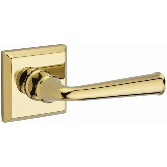 Baldwin PVFEDTSR003 Federal Privacy Leverset - Brass