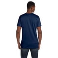 thumbnail image 2 of Branded Hanes Mens 45 oz, 100% Ringspun Cotton nano-T T-Shirt VINTAGE NAVY L (Instant Saving 5% more), 2 of 2