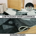 thumbnail image 2 of Washable Area Rugs 5x7, 5x7 Area Rugs for Living Room Bedroom, Indoor Non-Slip Large Oriental Accent Throw Carpet for Kitchen Entryway Bathroom Office, Multicolor, 2 of 11