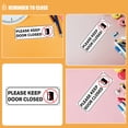 thumbnail image 3 of WASHWEPE 4Ud Adhesivo PVC Para Puerta Recordatorio Mantener, 3 of 8